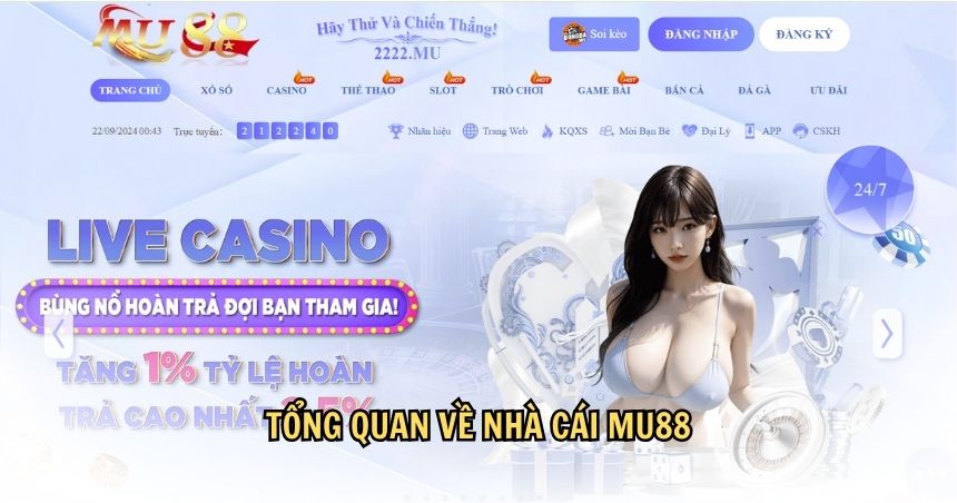 MU88 - nhà cái uy tín lâu đời